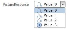 Parameter Picture Resource ComboBox