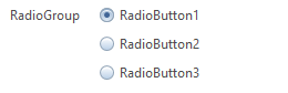 Parameter RadioButton