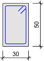 Example stirrup shape