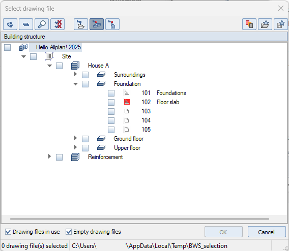 File dialog