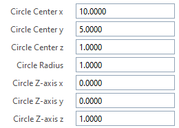 Parameter Circle3D