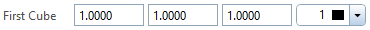 Row with equal control width